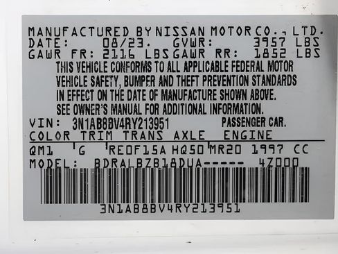 Used 2024 Nissan Sentra S image 33