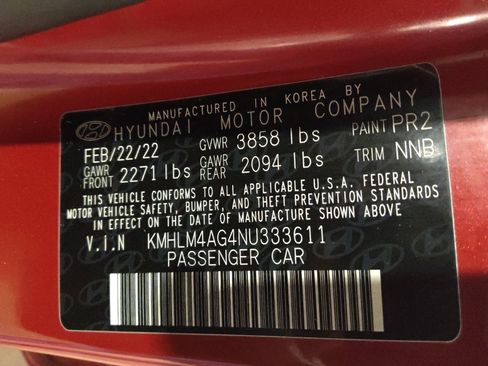 Used 2022 Hyundai Elantra SEL image 33