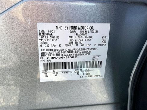 Used 2022 Ford Edge SEL w/ Convenience Package image 27