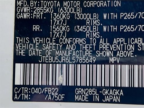 Certified 2020 Toyota 4Runner SR5 image 29