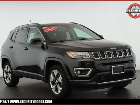 Used 2021 Jeep Compass Limited w/ Sun and Sound Group AWD/4WD image 1