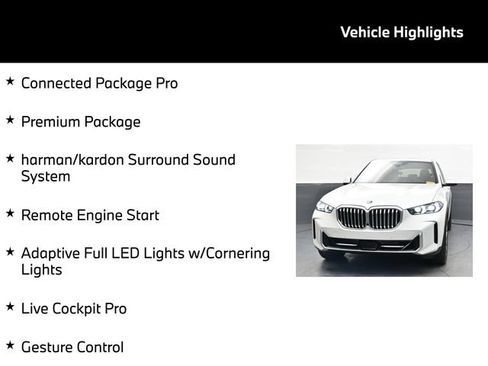 Used 2024 BMW X5 xDrive40i w/ Premium Package AWD/4WD image 5