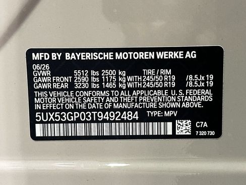 New 2026 BMW X3 xDrive30i w/ Premium Package AWD/4WD image 34