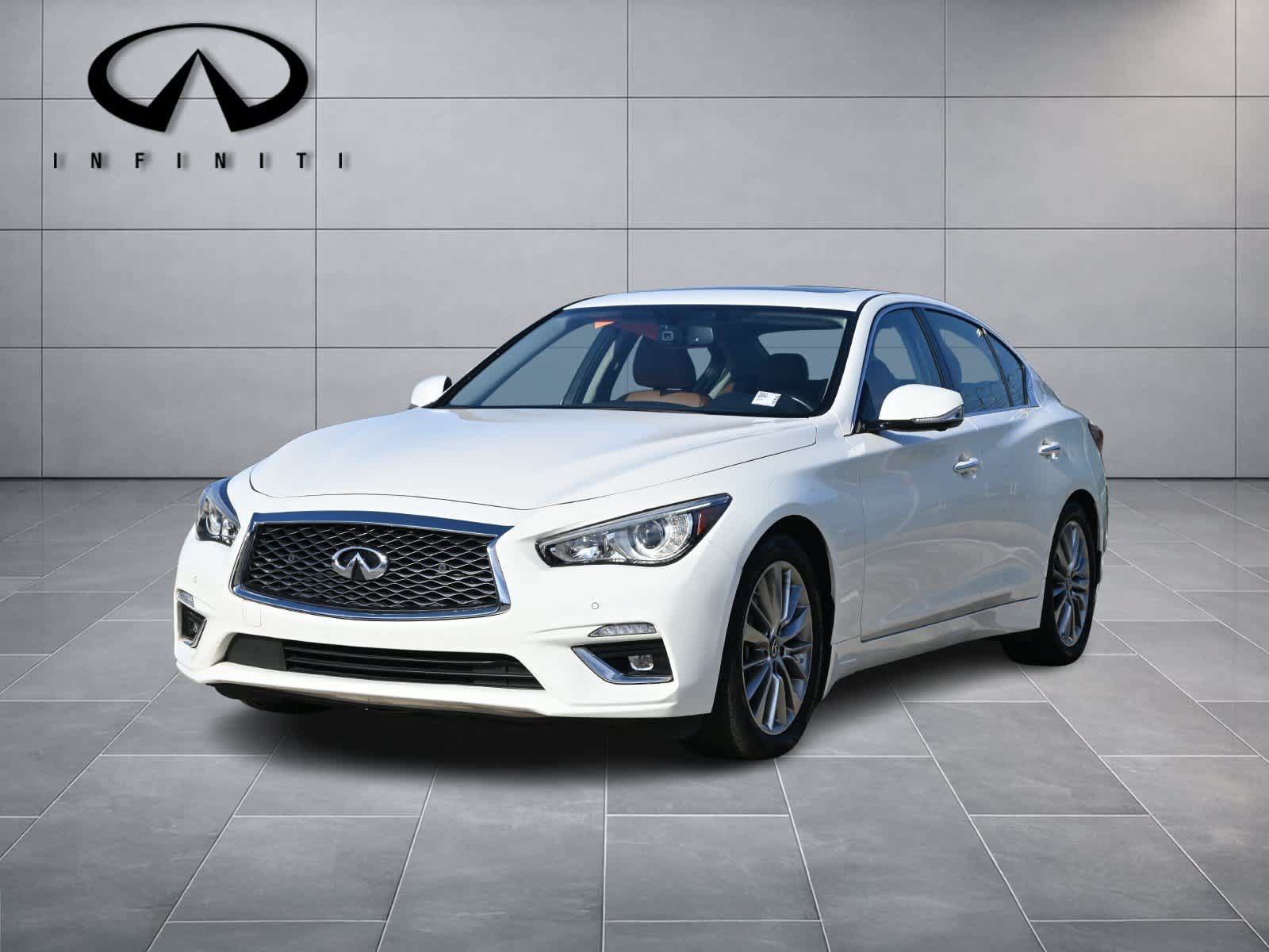Certified 2023 INFINITI Q50 Luxe w/ Cargo Package RWD image 1
