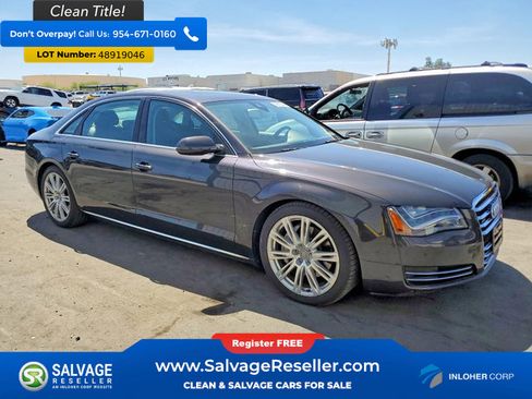 Used 2014 Audi A8 L TDI w/ Premium Package AWD/4WD image 5