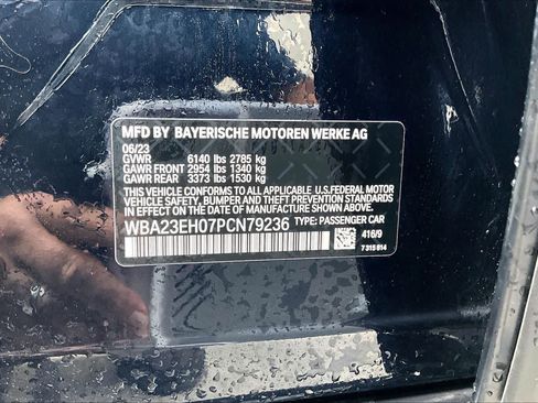 Used 2023 BMW 740i w/ Parking Assistance Package RWD image 30