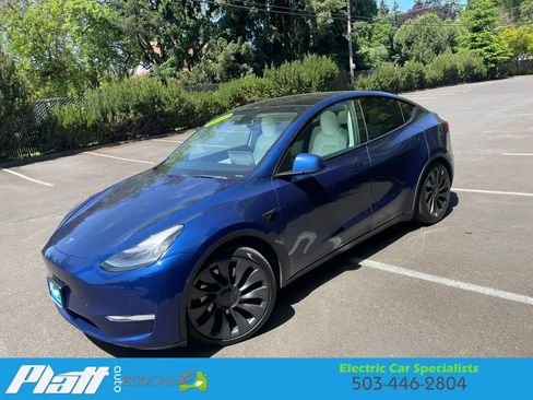 Used 2021 Tesla Model Y Performance AWD/4WD image 3