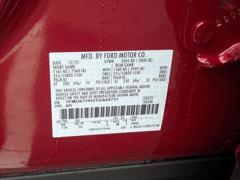 New 2026 Ford Explorer Platinum image 16