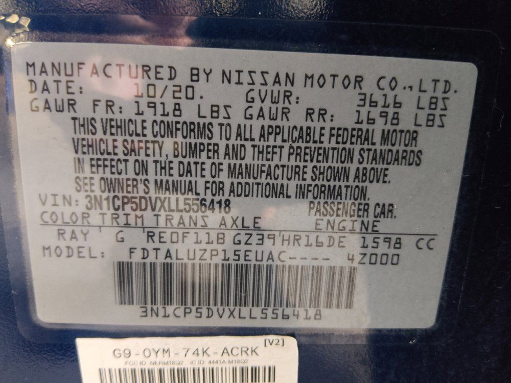 Used 2020 Nissan Kicks SR w/ SR Premium Package FWD image 33