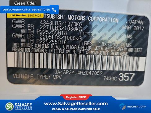 Used 2017 Mitsubishi Outlander Sport FWD image 16