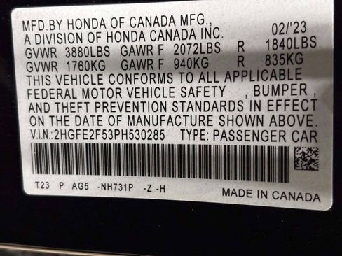 Used 2023 Honda Civic Sport image 37