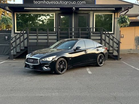 Used 2019 INFINITI Q50 Luxe w/ Cargo Package (L96) RWD image 2