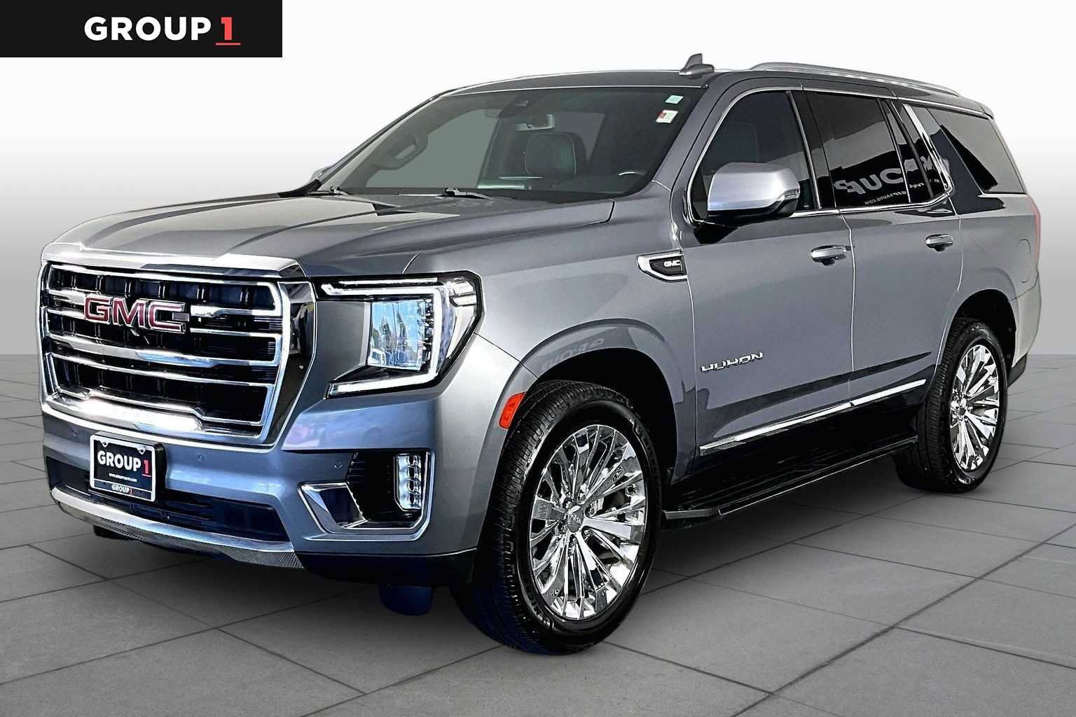 Used 2022 GMC Yukon SLT w/ SLT Premium Package RWD image 1
