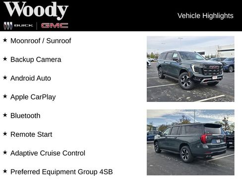 New 2026 GMC Yukon XL AT4 image 3