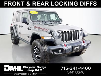 Used 2021 Jeep Wrangler Unlimited Rubicon w/ Uconnect 4C Nav & Sound Group