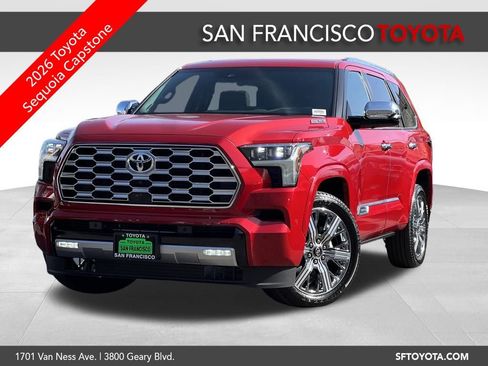 New 2026 Toyota Sequoia Capstone image 1