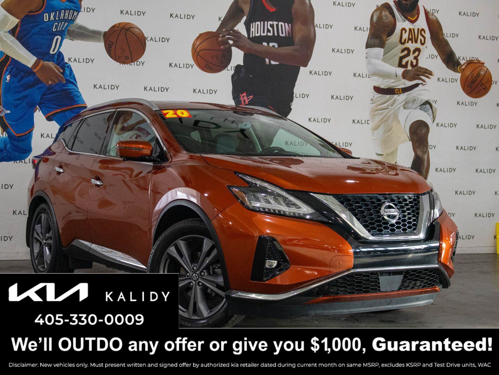 Used 2020 Nissan Murano Platinum w/ Cargo Package FWD image 1