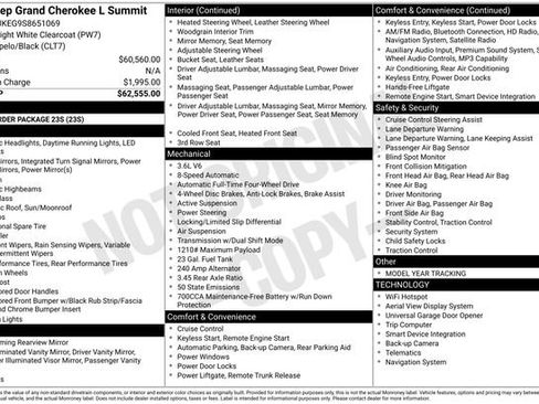 Used 2025 Jeep Grand Cherokee L Summit image 6