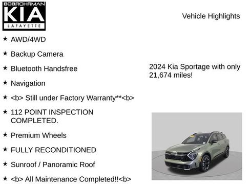 Used 2024 Kia Sportage X-Line AWD/4WD image 7