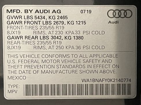 Used 2019 Audi Q5 2.0T Premium Plus w/ Premium Plus Package AWD/4WD image 25