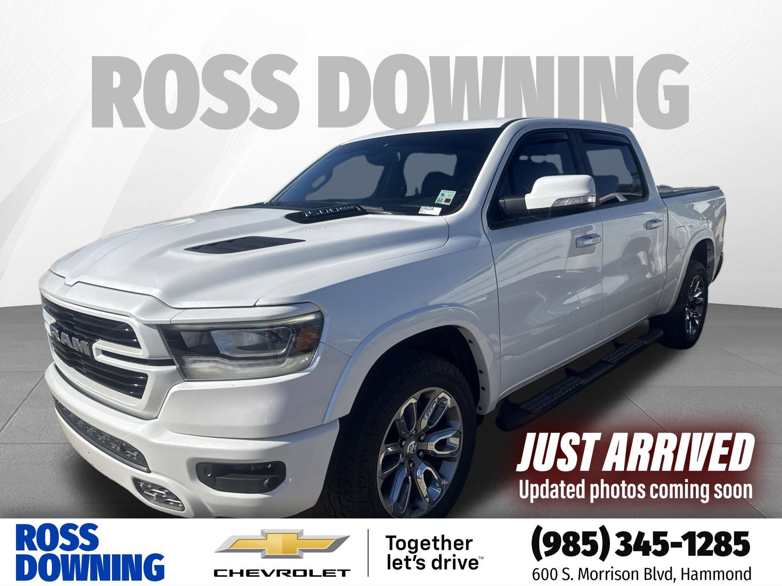 Used 2020 RAM 1500 Laramie w/ Sport Appearance Package RWD image 1