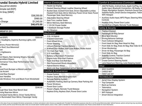 New 2026 Hyundai Sonata Limited image 4