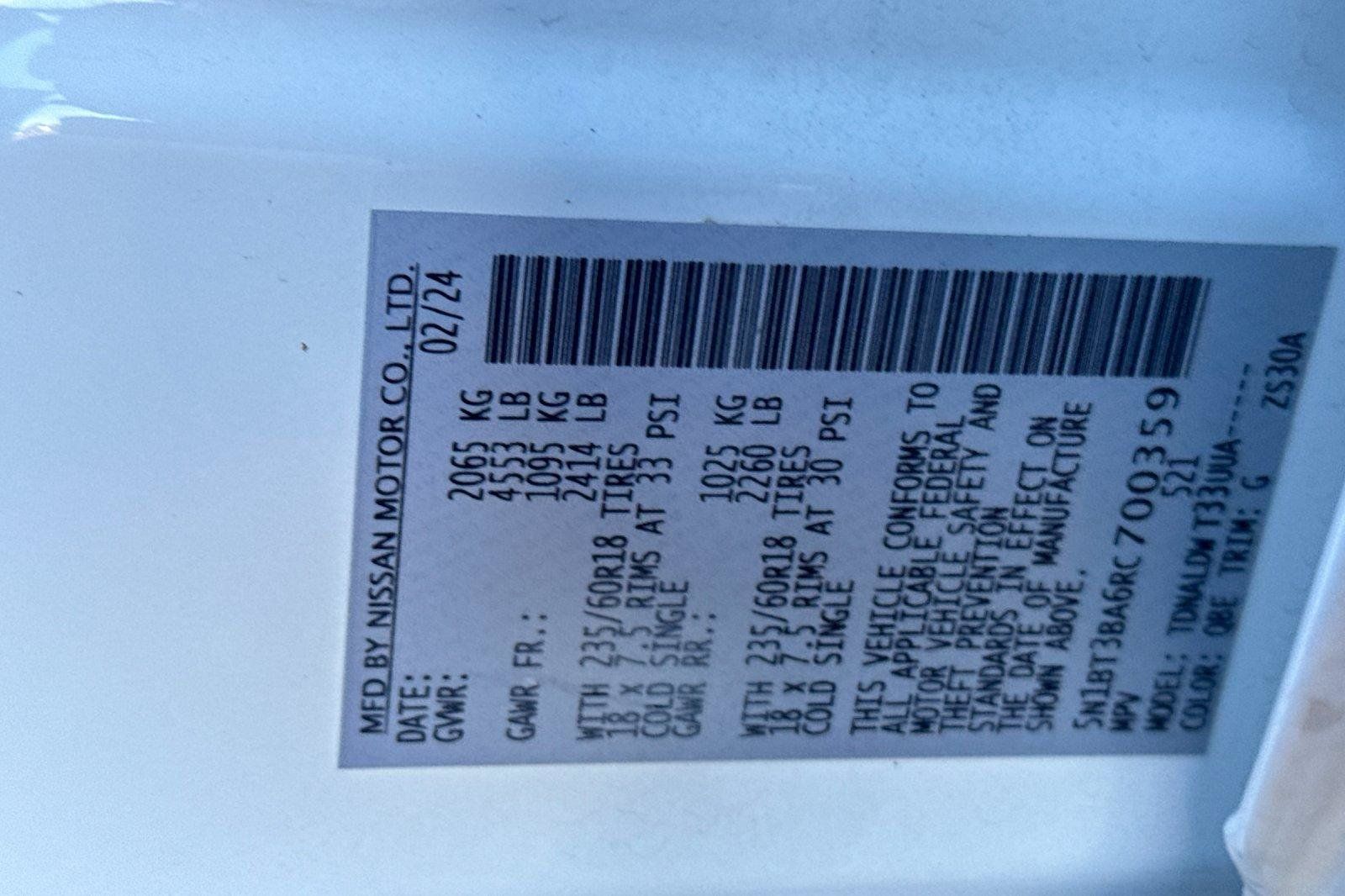 Used 2024 Nissan Rogue SV FWD image 31