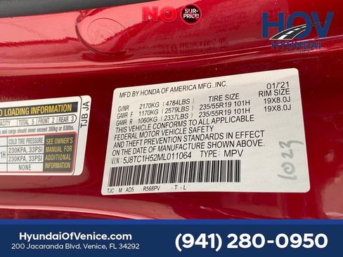 Used 2021 Acura RDX FWD w/ Technology Package image 53