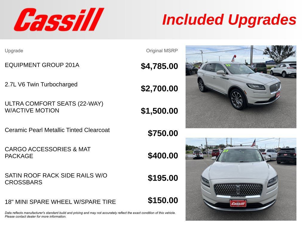 Used 2023 Lincoln Nautilus Reserve w/ Equipment Group 201A AWD/4WD image 33
