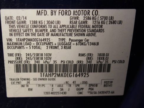 Used 2014 Ford Taurus Police Interceptor AWD image 25