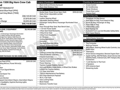 Used 2022 RAM 1500 Big Horn AWD/4WD image 7