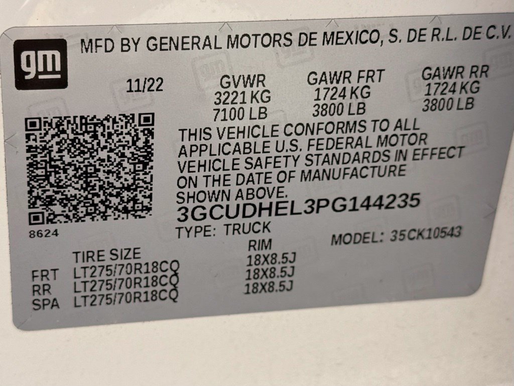 Used 2023 Chevrolet Silverado 1500 ZR2 AWD/4WD image 33