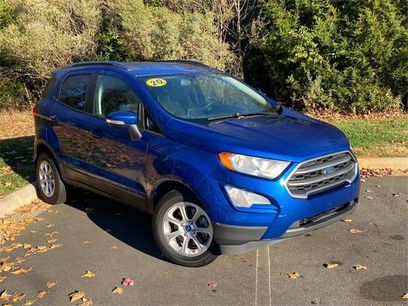 Used 2020 Ford EcoSport SE