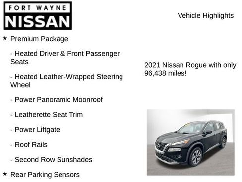 Used 2021 Nissan Rogue SV w/ Premium Package AWD/4WD image 7