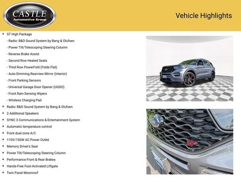 Used 2022 Ford Explorer ST w/ Equipment Group 401A AWD/4WD image 7