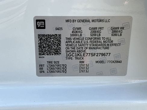 Used 2025 Chevrolet Silverado 2500 W/T w/ WT/CX Safety Package image 32