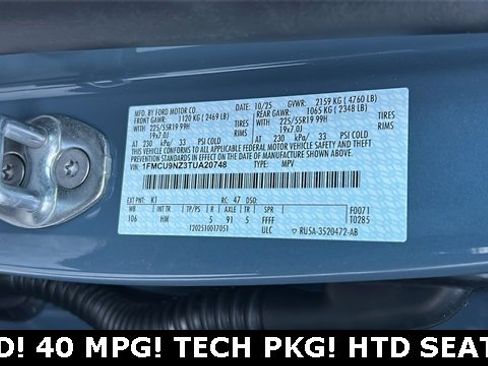 New 2026 Ford Escape ST-Line Select w/ Tech Pack #1 image 31