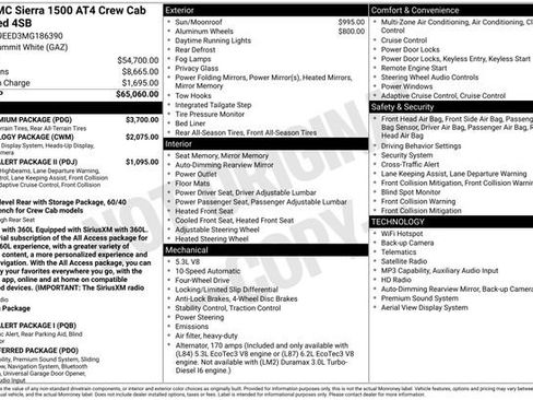 Used 2021 GMC Sierra 1500 AT4 w/ AT4 Premium Package AWD/4WD image 20