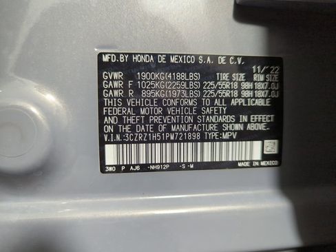 Certified 2023 Honda HR-V Sport image 25