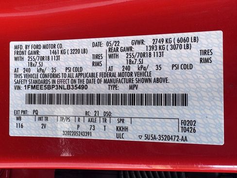 Used 2022 Ford Bronco Outer Banks image 46