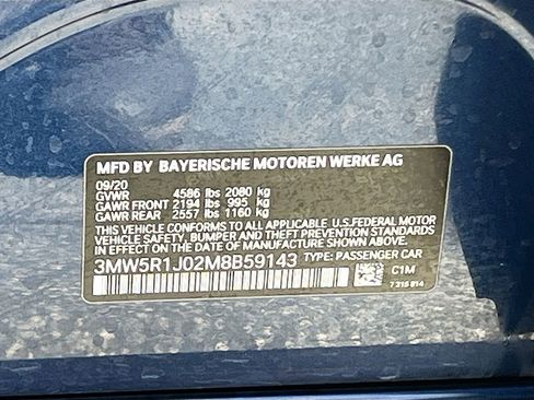 Used 2021 BMW 330i Sedan w/ Convenience Package RWD image 31