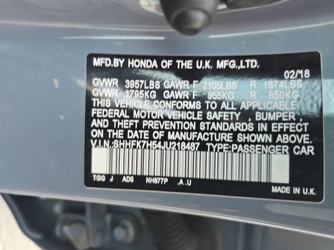 Used 2018 Honda Civic EX image 35