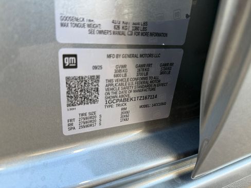Used 2026 Chevrolet Silverado 1500 Custom RWD image 34