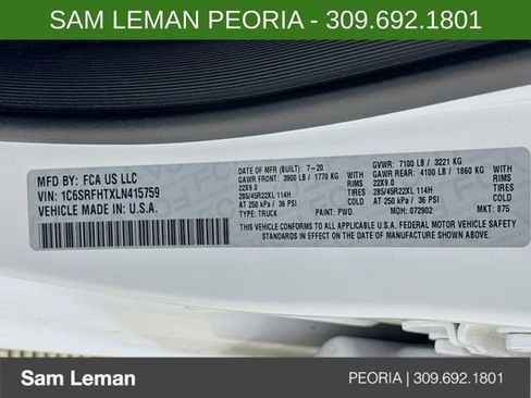 Used 2020 RAM 1500 Limited image 32