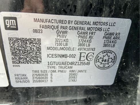 Used 2024 GMC Sierra 1500 Pro w/ Graphite Edition image 38