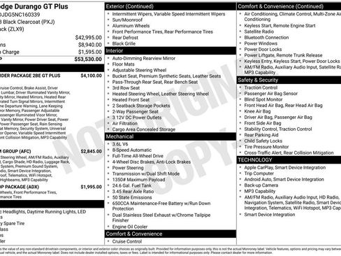 Used 2022 Dodge Durango GT AWD/4WD image 10