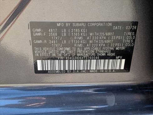 New 2026 Subaru Crosstrek 2.0i Premium AWD/4WD image 19