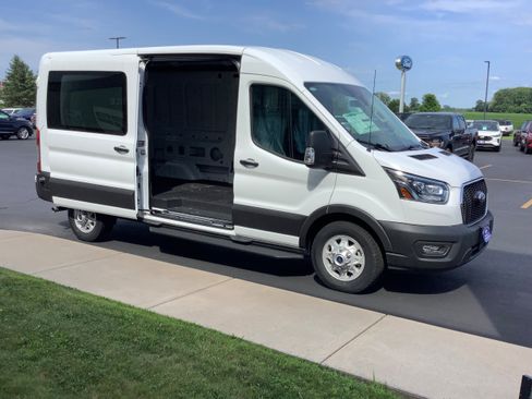 Certified 2024 Ford Transit 250 148 Medium Roof Extended AWD w/ Exterior Upgrade Package image 6