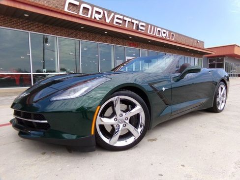 Used 2014 Chevrolet Corvette Stingray Convertible w/ 3LT Preferred Equipment Group RWD image 1