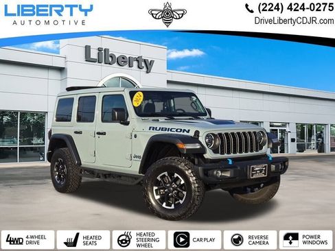 Used 2024 Jeep Wrangler Unlimited Rubicon 4xe w/ Capability Package image 1
